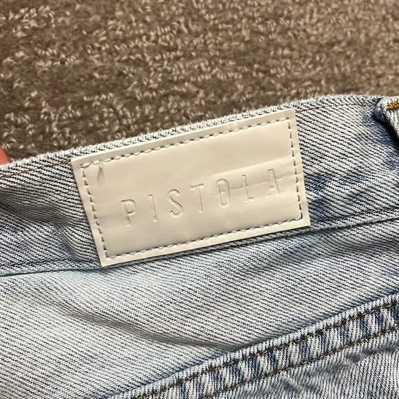 Pistola Acid-Wash High Rise Straight Leg Jeans Size 29 - Picture 9 of 10